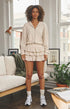 CLOUD NINE RUFFLE MINI DRESS